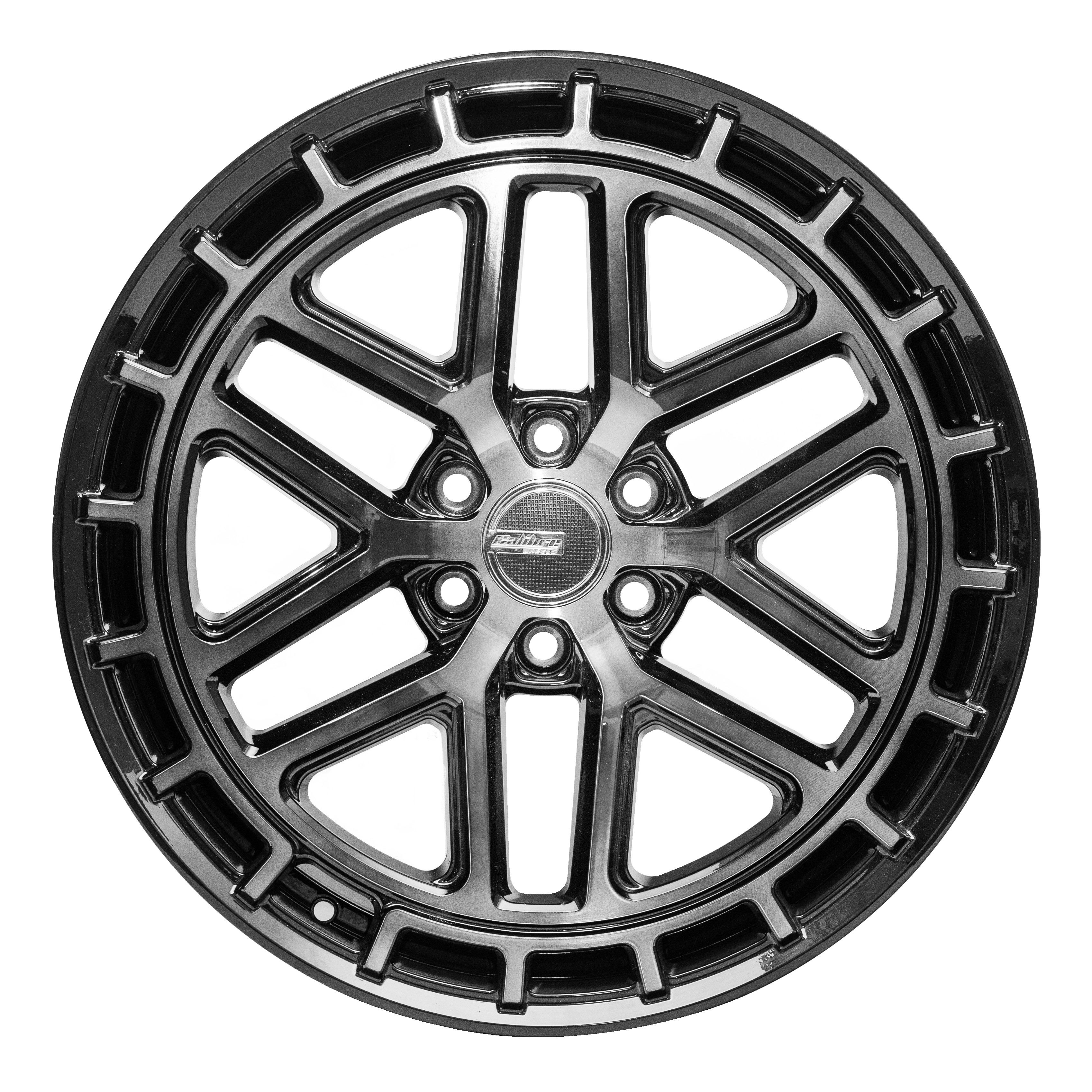 Calibre, CV3, 20 x 8.5 inch, 6x120 PCD, ET42 in Satin Black Polished with Dark Tint, Single Rim