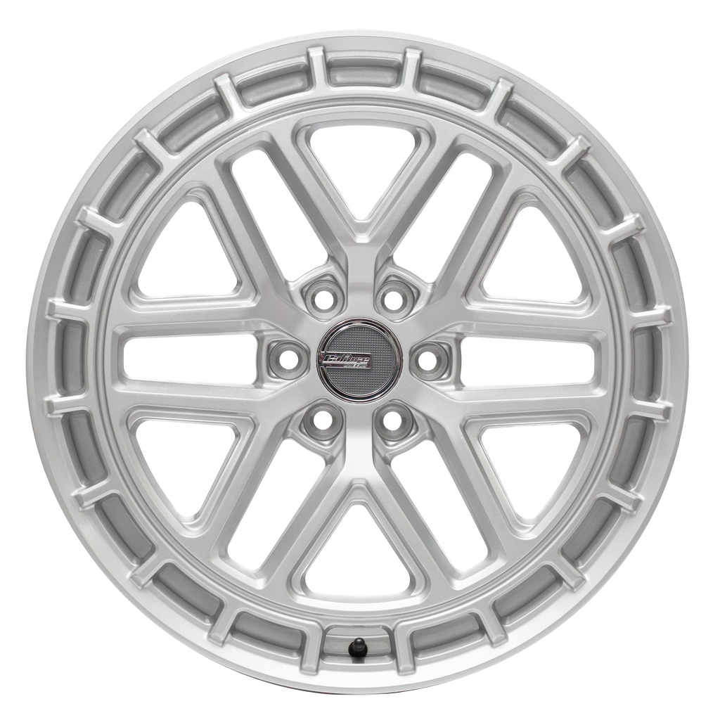 Calibre, CV3, 20 x 8.5 inch, 6x120 PCD, ET42 in Silver, Single Rim