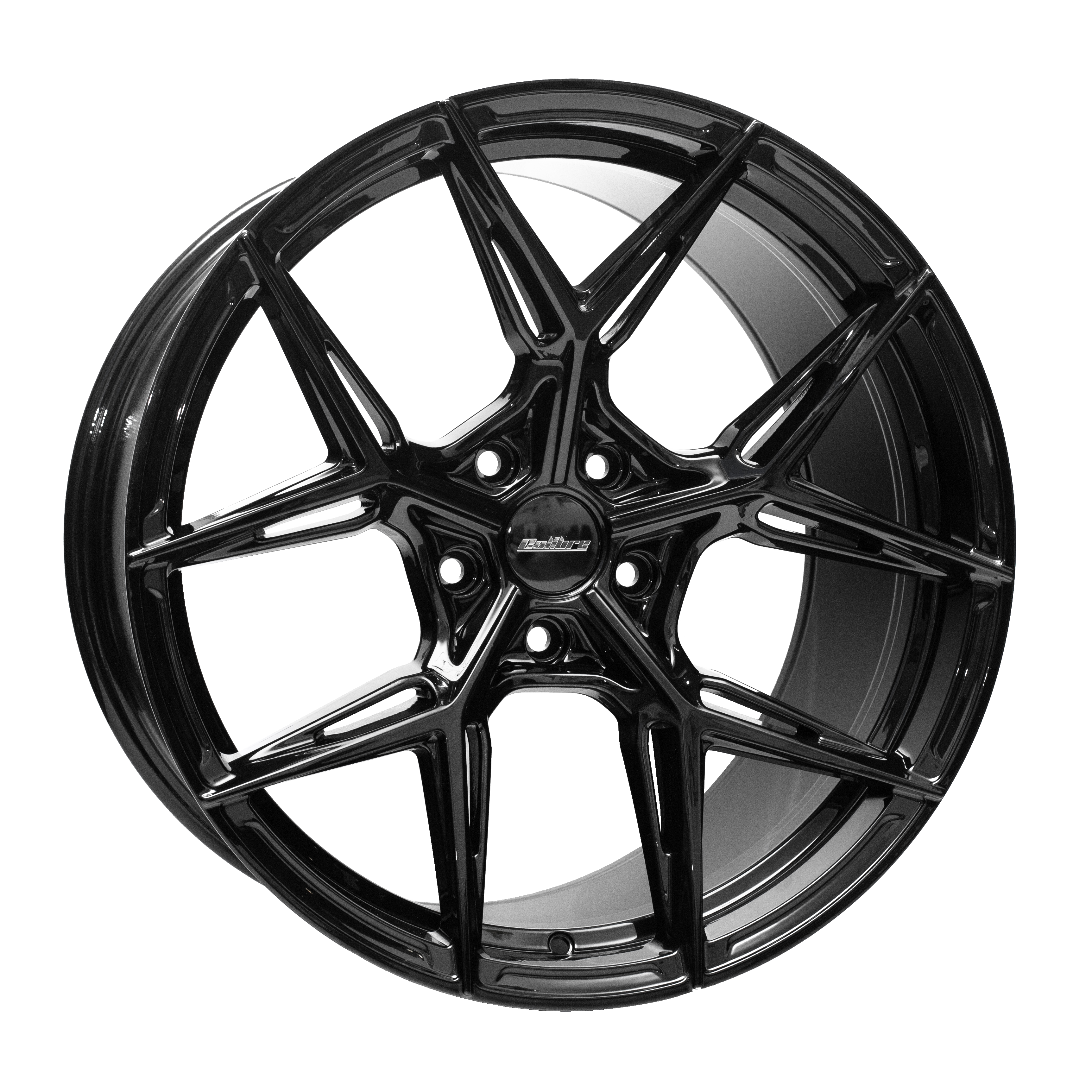 Calibre, Conquest, 20 x 10 inch, 5x112 PCD, ET40 in Gloss Black, Single Rim