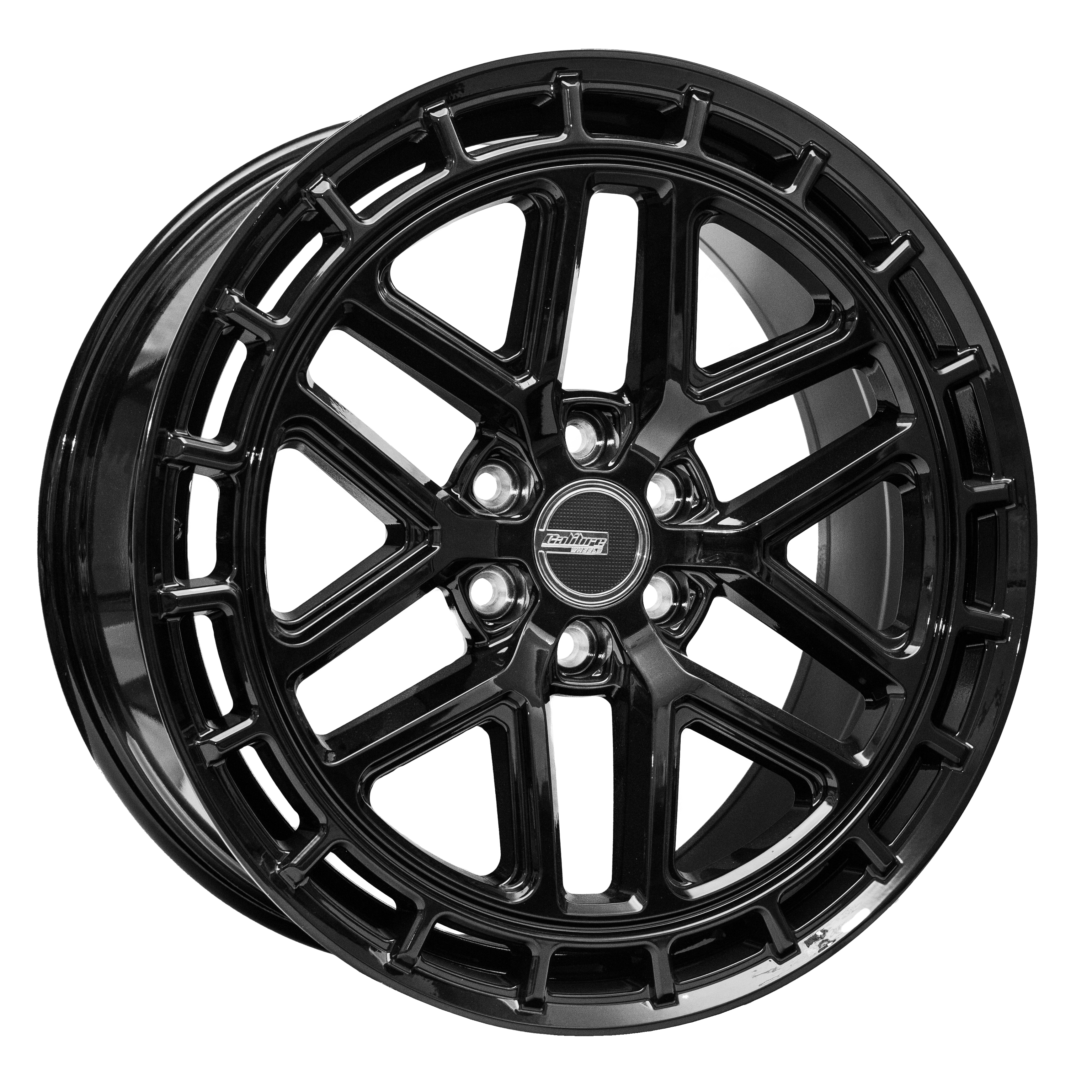 Calibre, CV3, 20 x 8.5 inch, 6x120 PCD, ET42 in Gloss Black, Single Rim