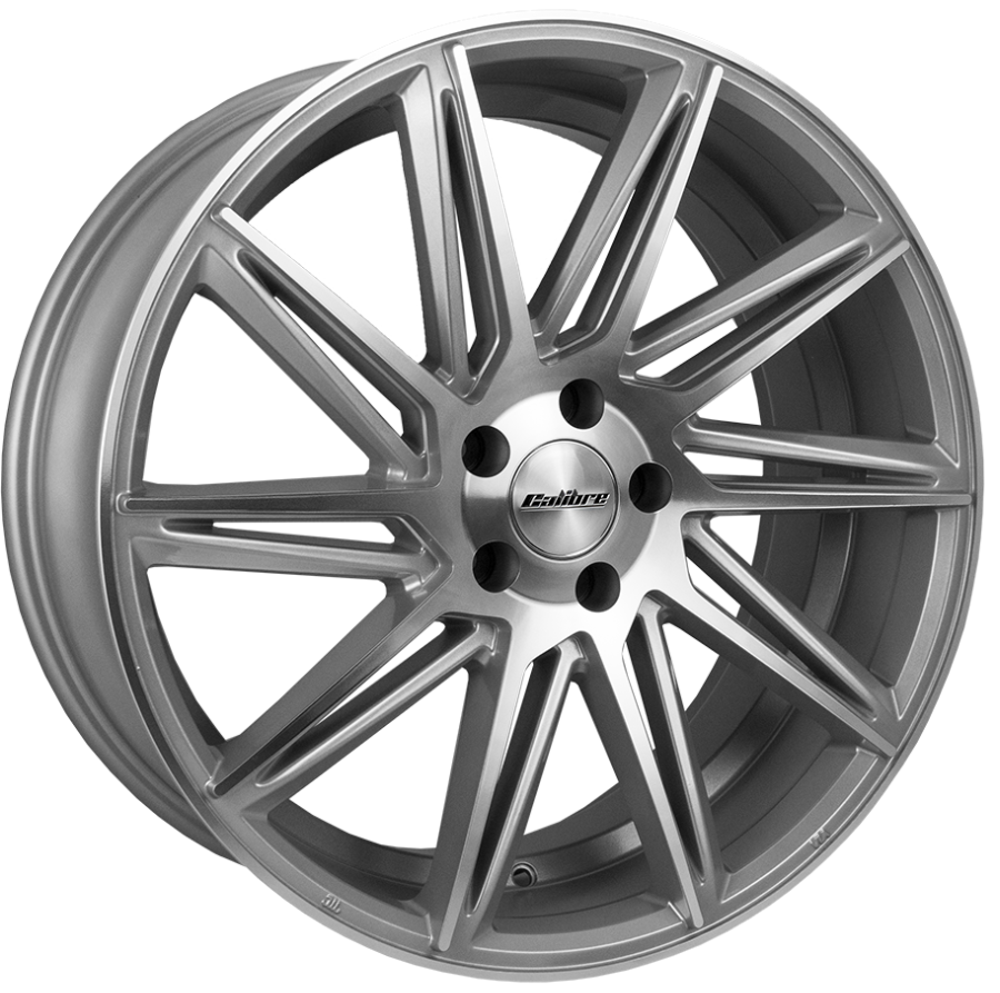 Calibre - CC-A, 20 x 9.5 inch, 5x112 PCD, ET45, Silver / Polished Face Single Rim