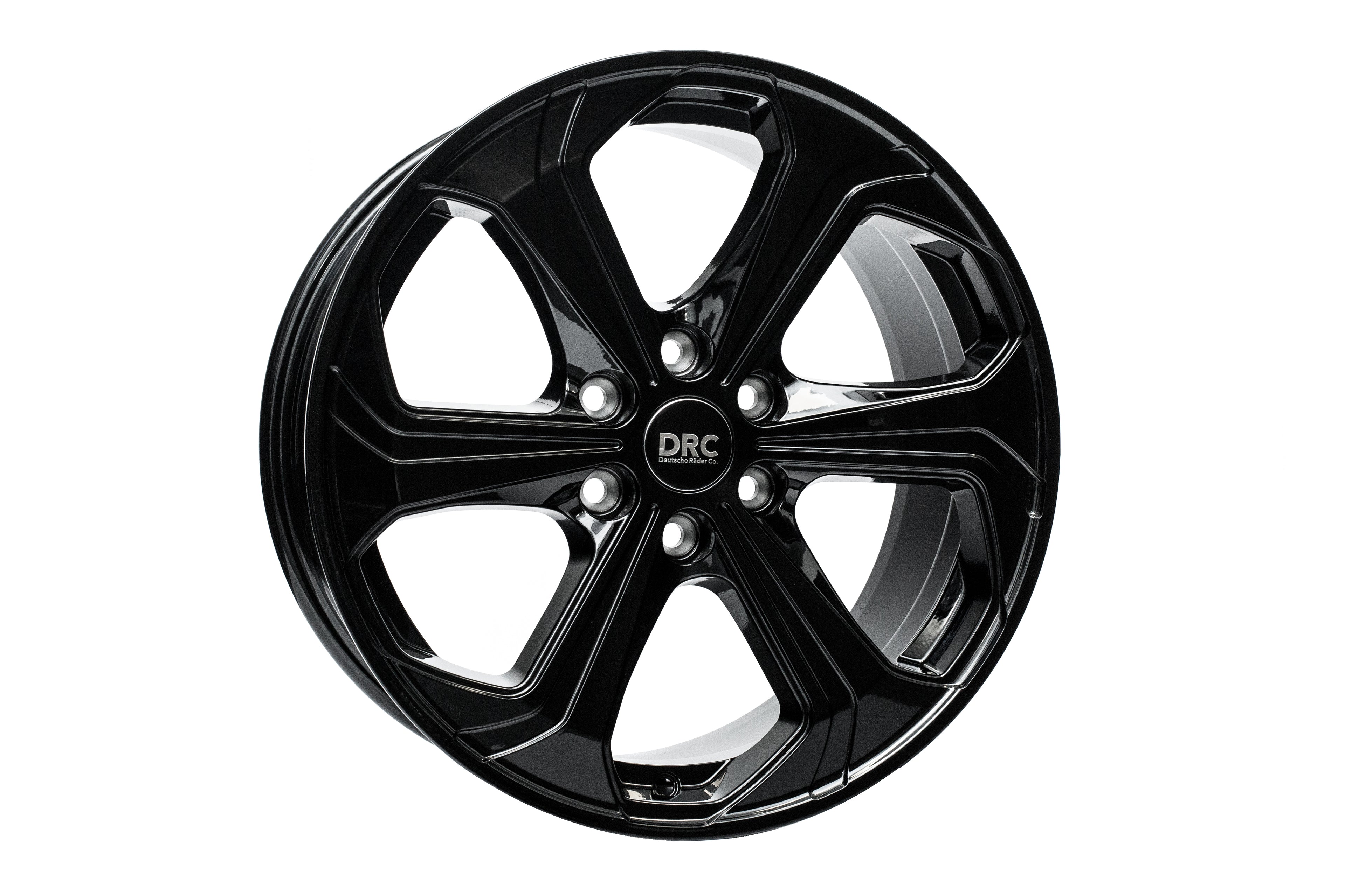 DRC, Sport-6, 18 x 8 inch, 6x120 PCD, ET42 in Gloss Black Single Rim