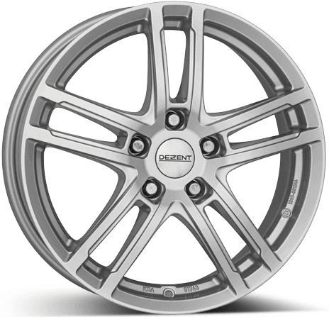 Dezent, TZ, 19 x 8 inch,5x112 PCD, ET 30 in Silver Single Rim