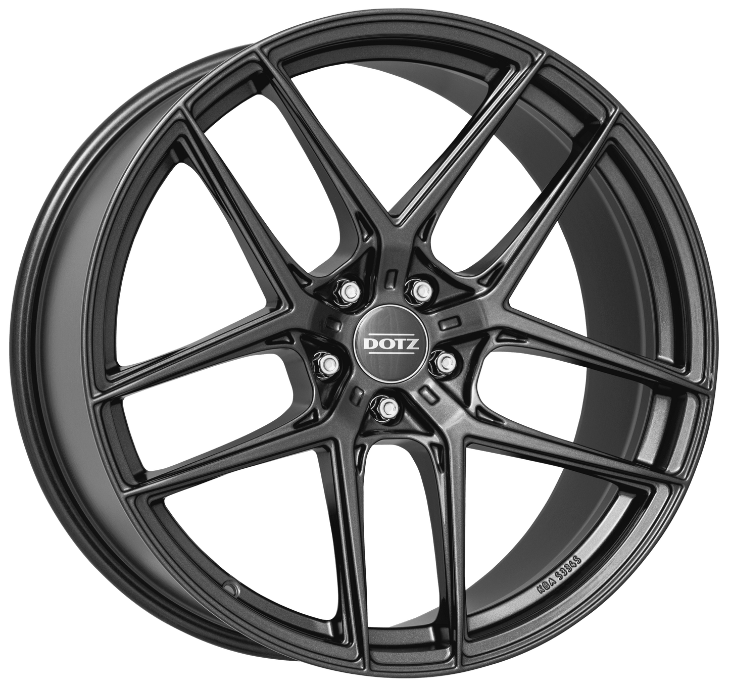 Dotz, LagunaSeca grey, 20 x 10 inch,5x120 PCD, ET 35 in Gunmetal Single Rim