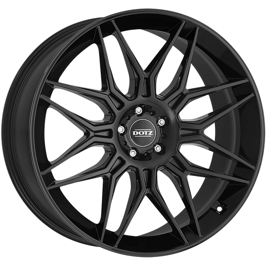 Dotz, LongBeach black, 20 x 9 inch, 5x112 PCD, ET50 in Black Single Rim