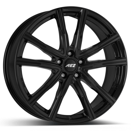 AEZ, Montreal black, 18 x 7.5 inch, 5x108 PCD, ET45 in Black Single Rim