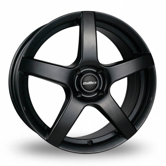 Calibre, Pace, 17 x 7 inch,4x108 PCD, ET 25 in Satin Black Single Rim