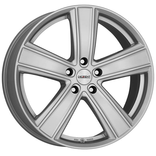 Dezent, TH, 16 x 7 inch,5x120 PCD, ET 45 in Silver Single Rim