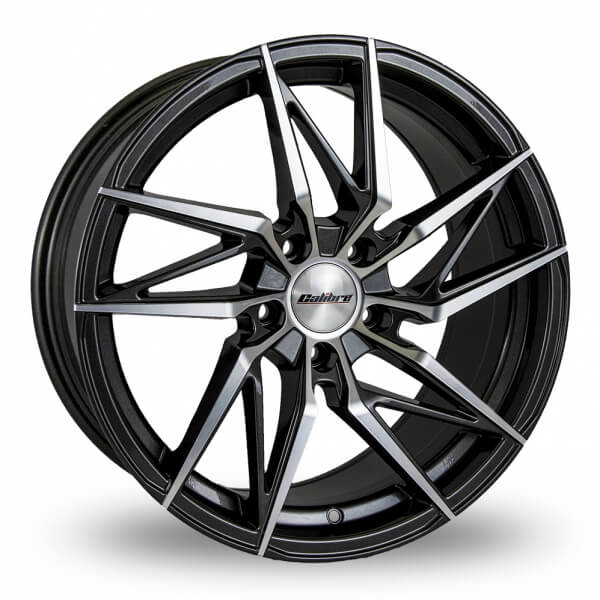Calibre CC-Z 18 x 8.5 inch 5x112 ET45 Gunmetal/polished alloy wheel