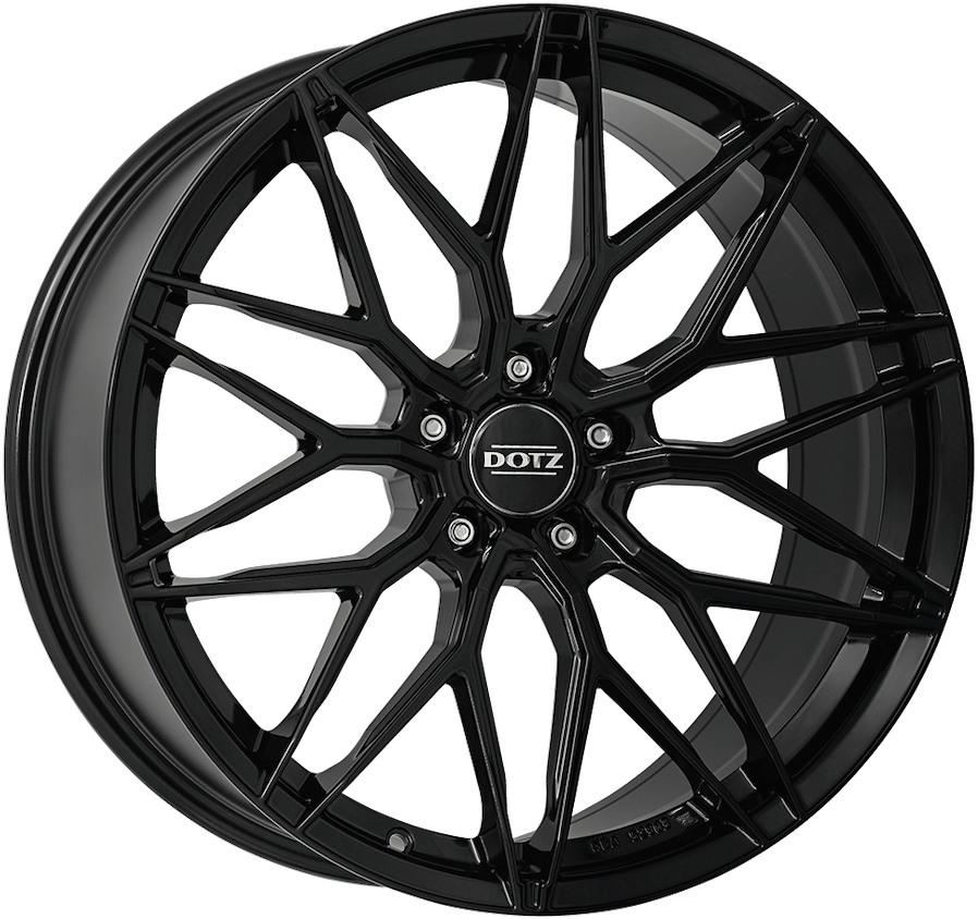 Dotz, Suzuka Black, 19 x 8.5 inch,5x120 PCD, ET 47 in Black Single Rim