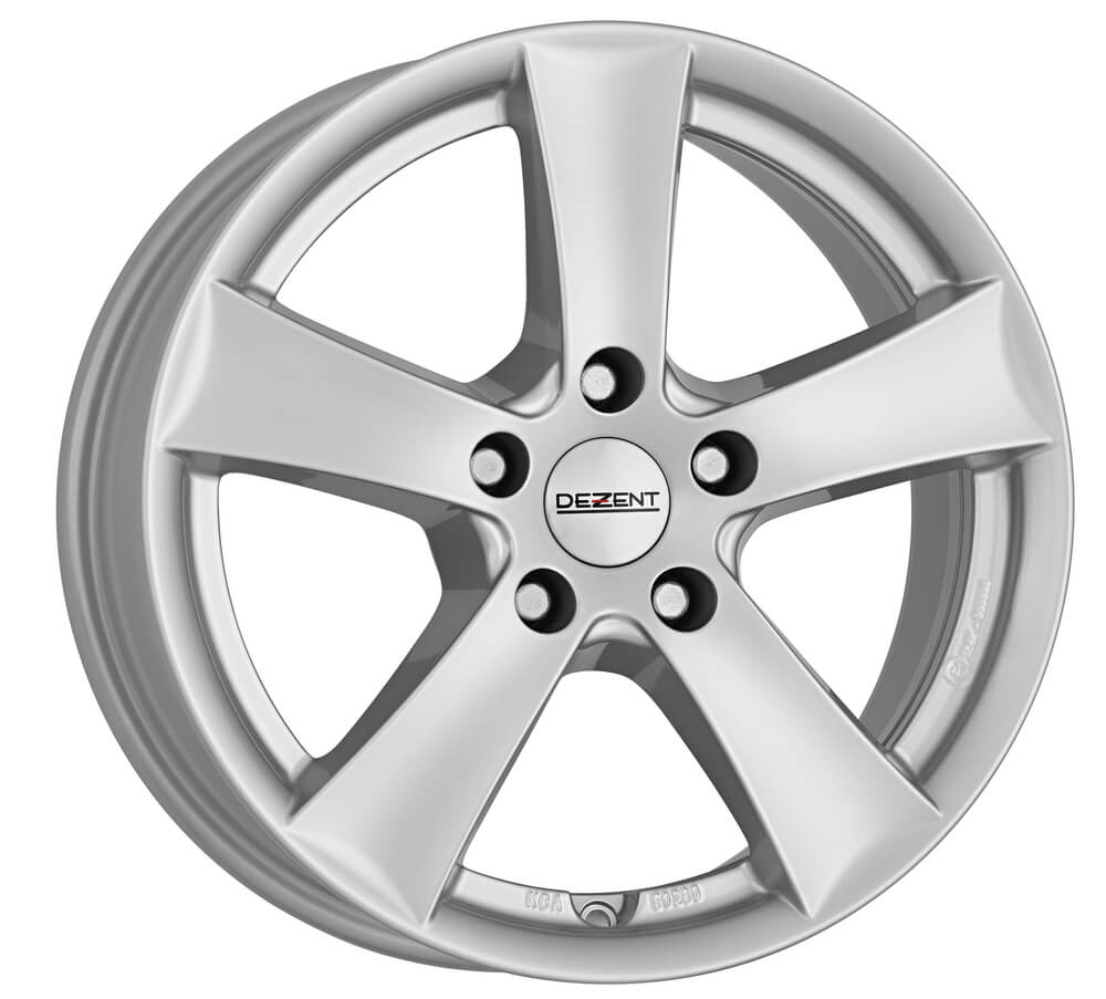 Dezent, TX, 16 x 7 inch,5x114.3 PCD, ET 48 in Silver Single Rim