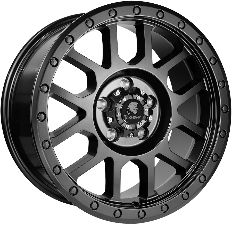 Tomahawk Kato 17 x 8 inch 5x120 ET30 Satin Black alloy wheel