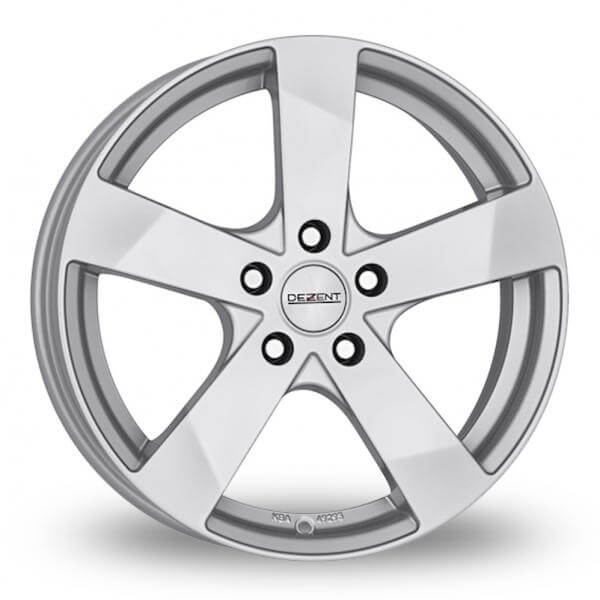 Dezent, TD, 17 x 7.5 inch,5x120 PCD, ET 35 in Silver Single Rim