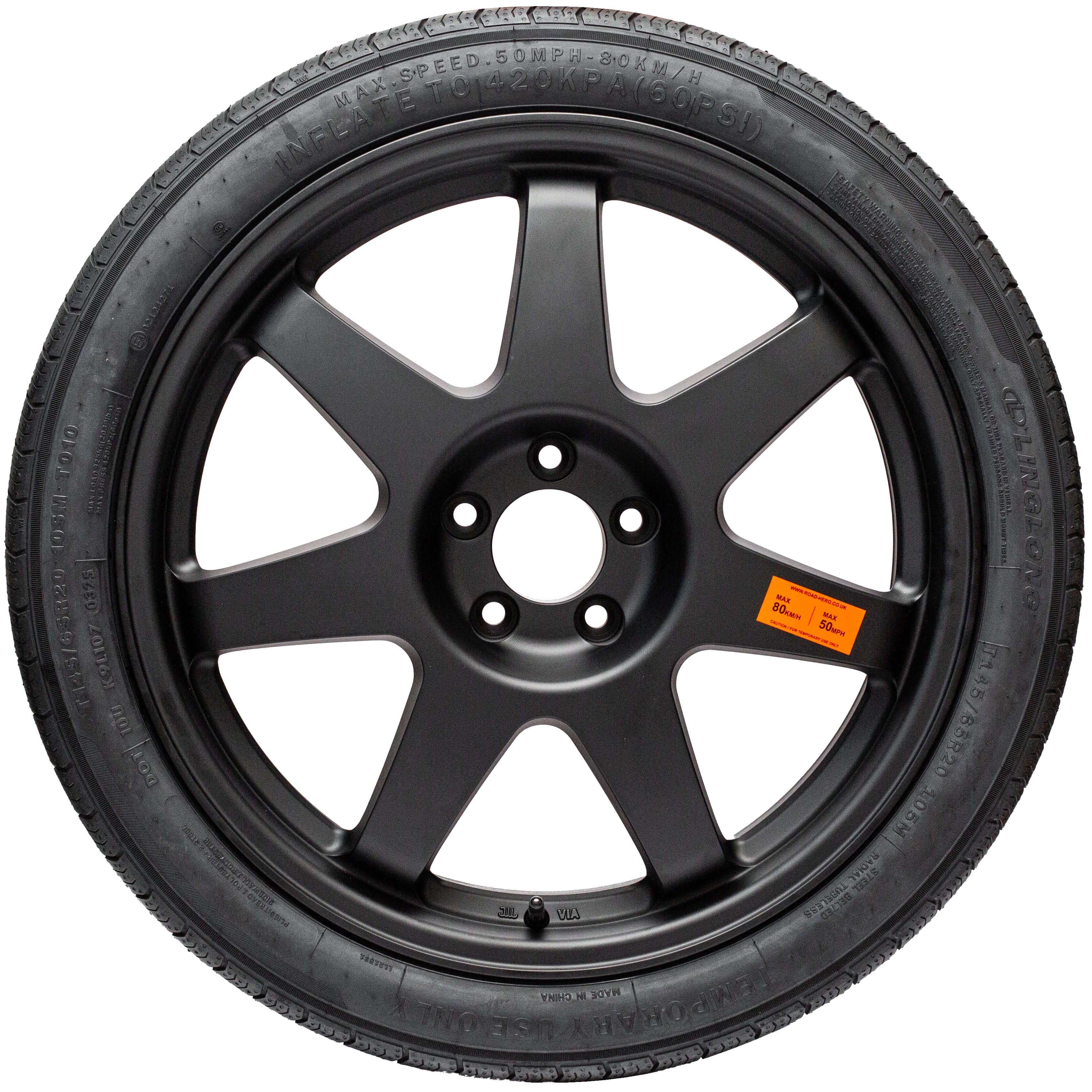 Road Hero RH286 20 inch space saver spare wheel