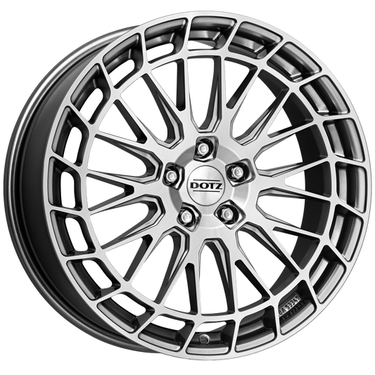 Dotz, Sepang Blaze, 19 x 8 inch,5x114.3 PCD, ET 45 in Silver/polished Single Rim