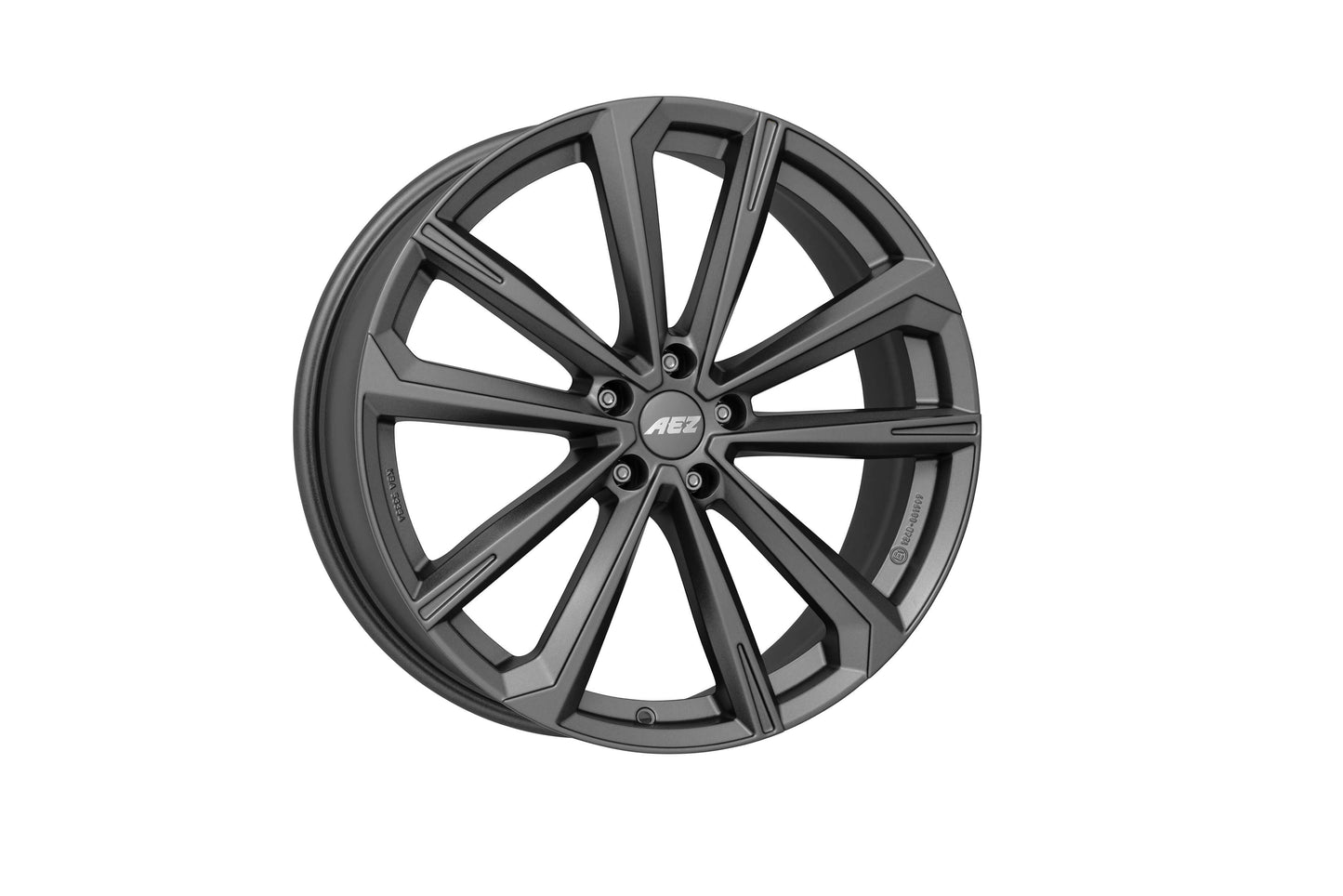 AEZ, Aruba Graphite, 19 x 8.5 inch,5x112 PCD, ET 27 in Gunmetal Single Rim