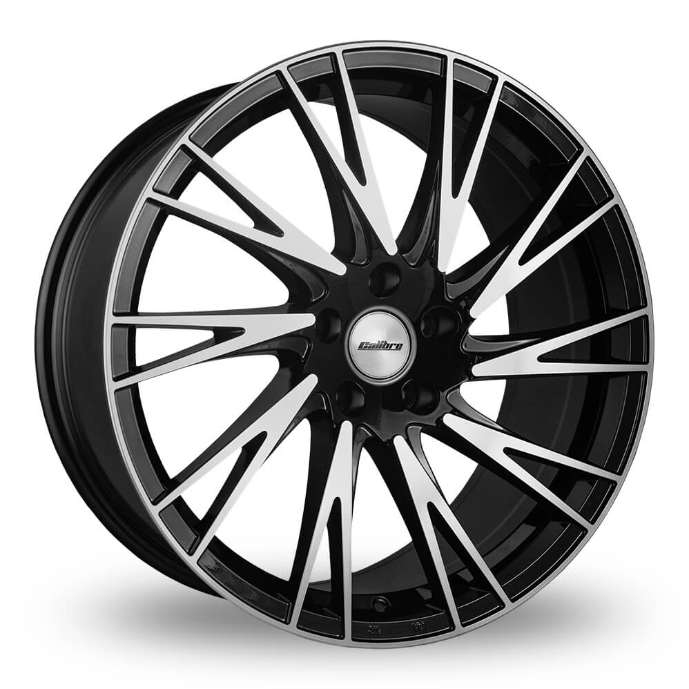 Calibre, Storm, 20 x 9 inch,5x120 PCD, ET 40 in Black /polished Single Rim