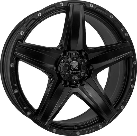 Tomahawk - Apache, 18 x 8 inch, 6x139.7 PCD, ET16, Satin Black Single Rim