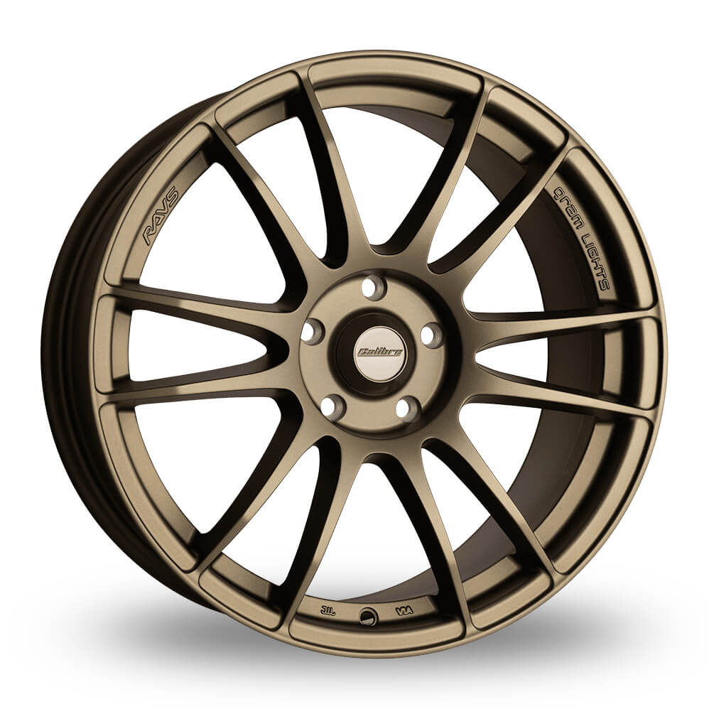 Calibre, Suzuka, 17 x 7.5 inch,4x100 PCD, ET 35 in Bronze Single Rim