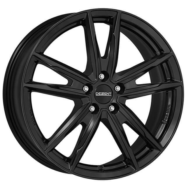 Dezent KF black 16 x 6.5 inch 5x112 ET47 Black alloy wheel
