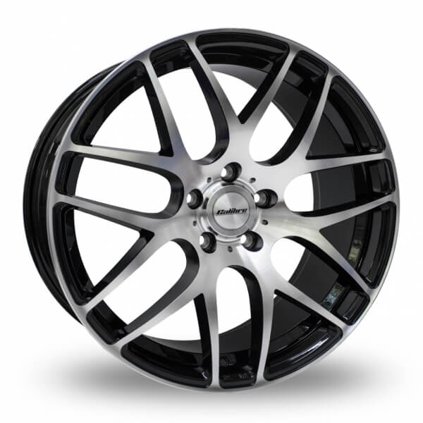 Calibre, Exile-R, 18 x 8 inch,5x118 PCD, ET 45 in Black /polished Single Rim