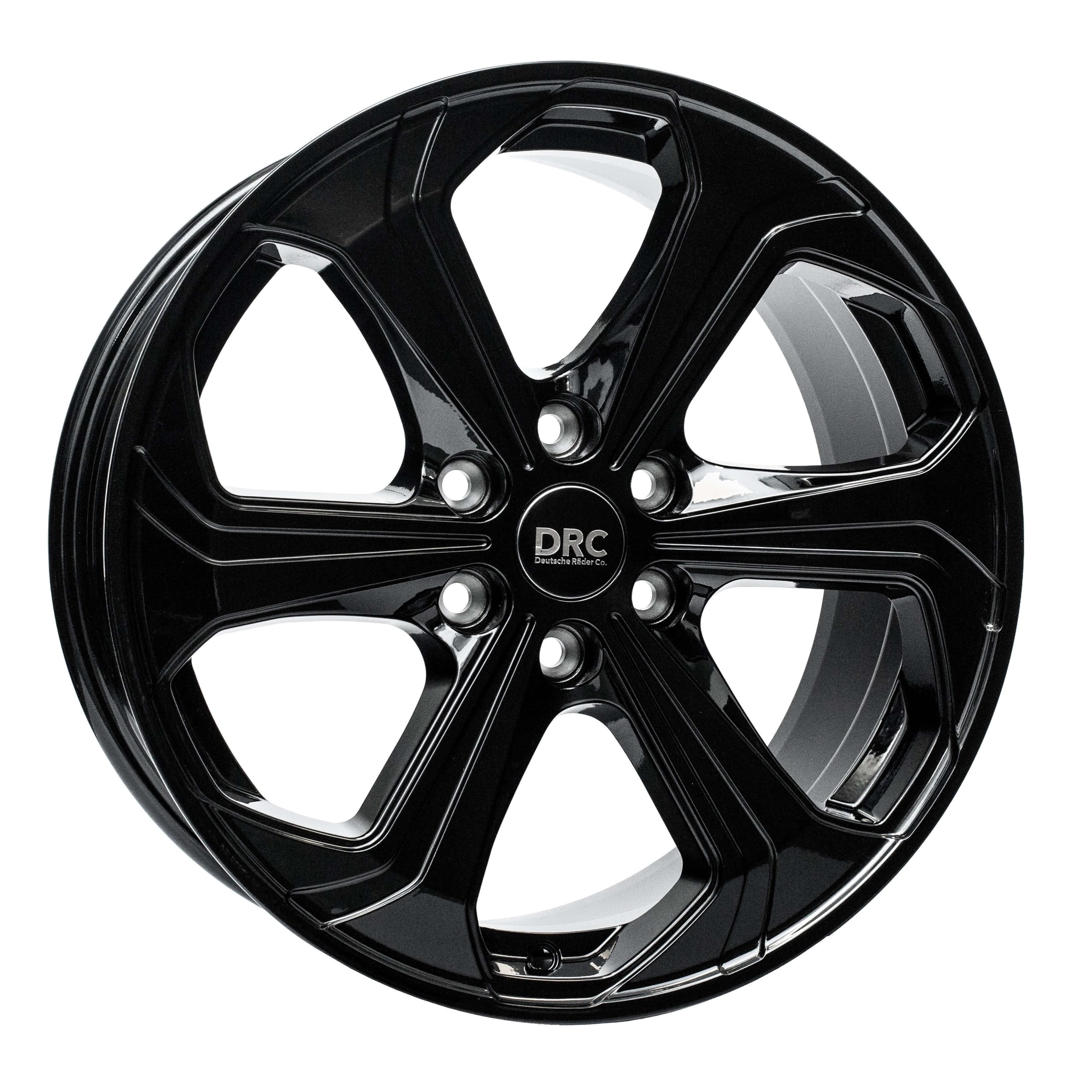 DRC Sport-6 18 x 8 inch 6x120 ET42 Gloss Black alloy wheel