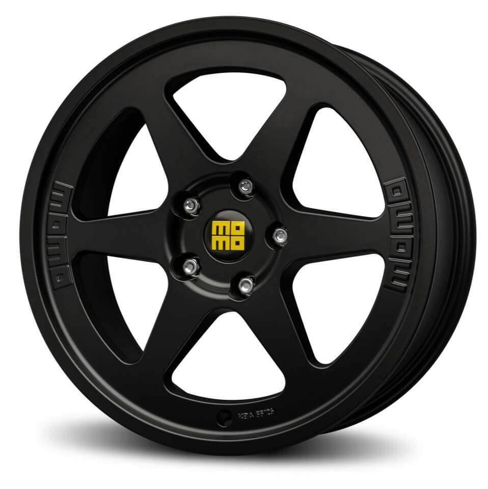 MOMO Heritage 6 18 x 8 inch 5x112 ET45 Matt Black alloy wheel