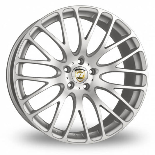 Calibre, Altus, 20 x 9 inch,5x120 PCD, ET 45 in Matt Silver & Polished Single Rim