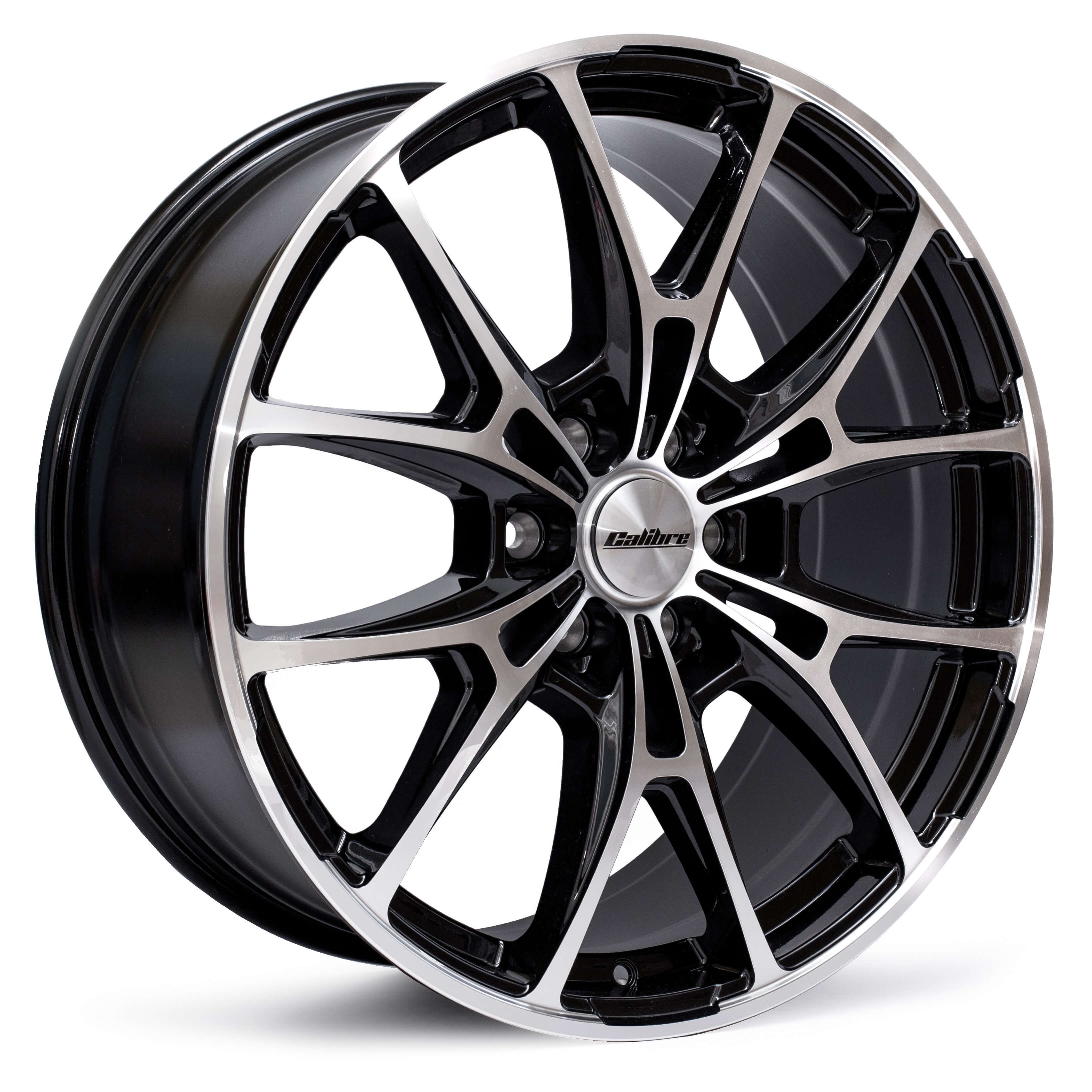 Calibre Katana 20 x 8.5 inch 6x120 ET42 Gloss Black / Polished alloy wheel