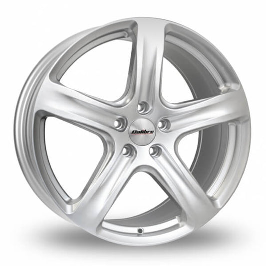 Calibre, Tourer, 20 x 8.5 inch,5x114.3 PCD, ET 40 in Silver Single Rim