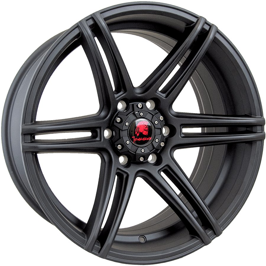 Tomahawk Navajo 20 x 9 inch 6x139.7 ET20 Matt Black alloy wheel