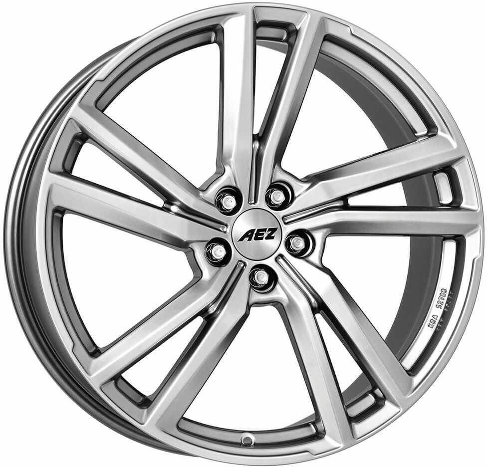 AEZ, North, 18 x 8 inch,5x112 PCD, ET 40 in Silver Single Rim