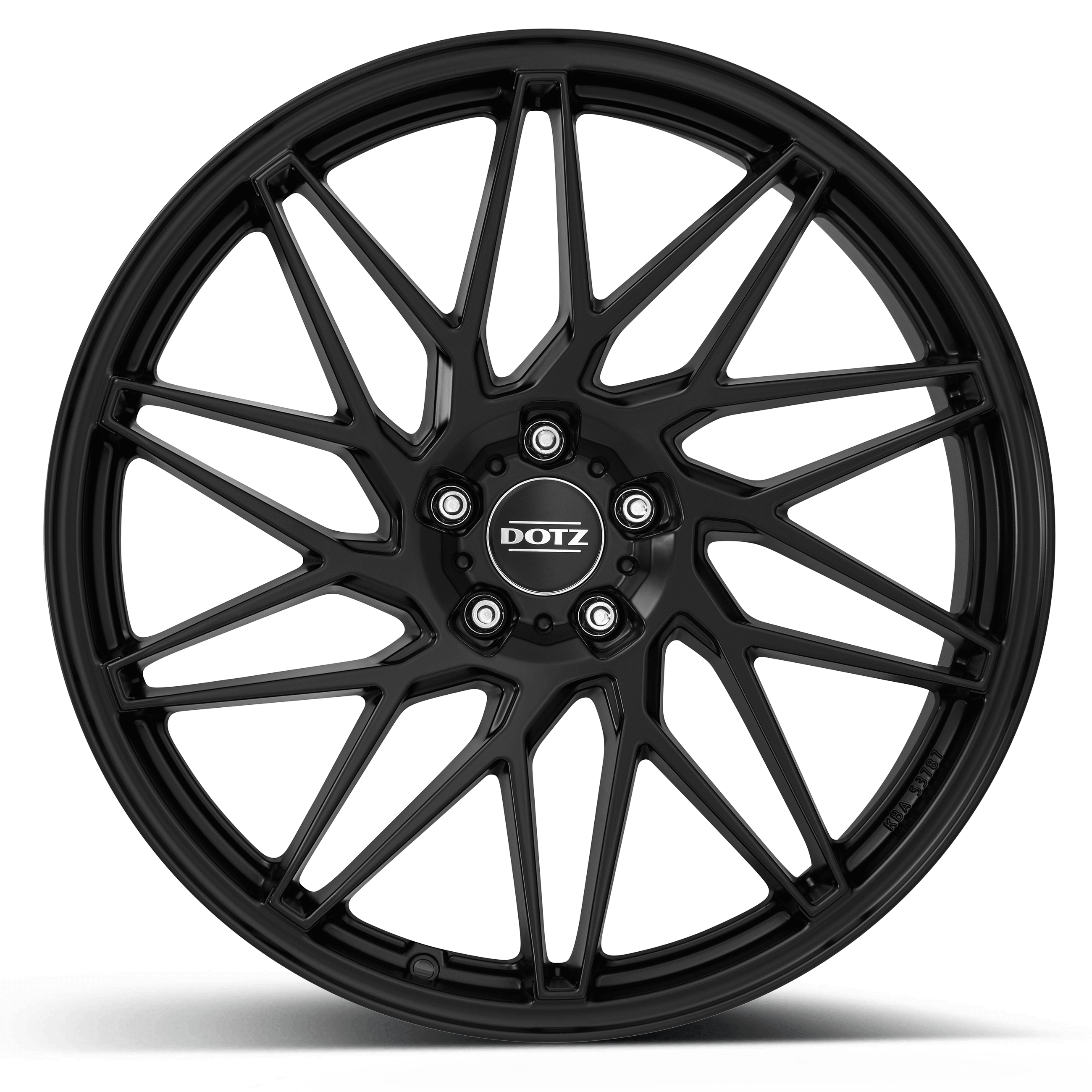 Dotz, Tanaka black, 21 x 10 inch,5x112 PCD, ET 28 in Black Matt Single Rim