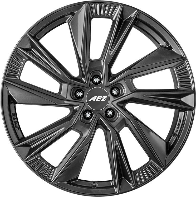 AEZ Havanna grey 21 x 9.5 inch 5x108 ET36 Gunmetal alloy wheel