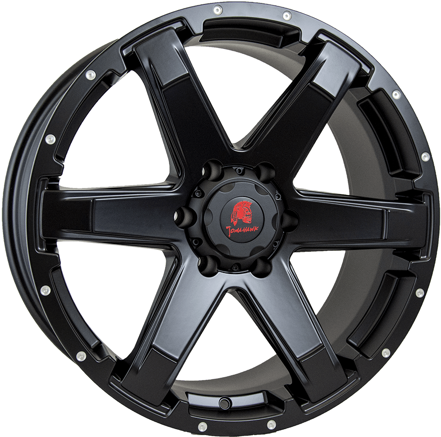 Tomahawk, Chinook, 20 x 9 inch,5x120 PCD, ET 35 in Matt Black Single Rim