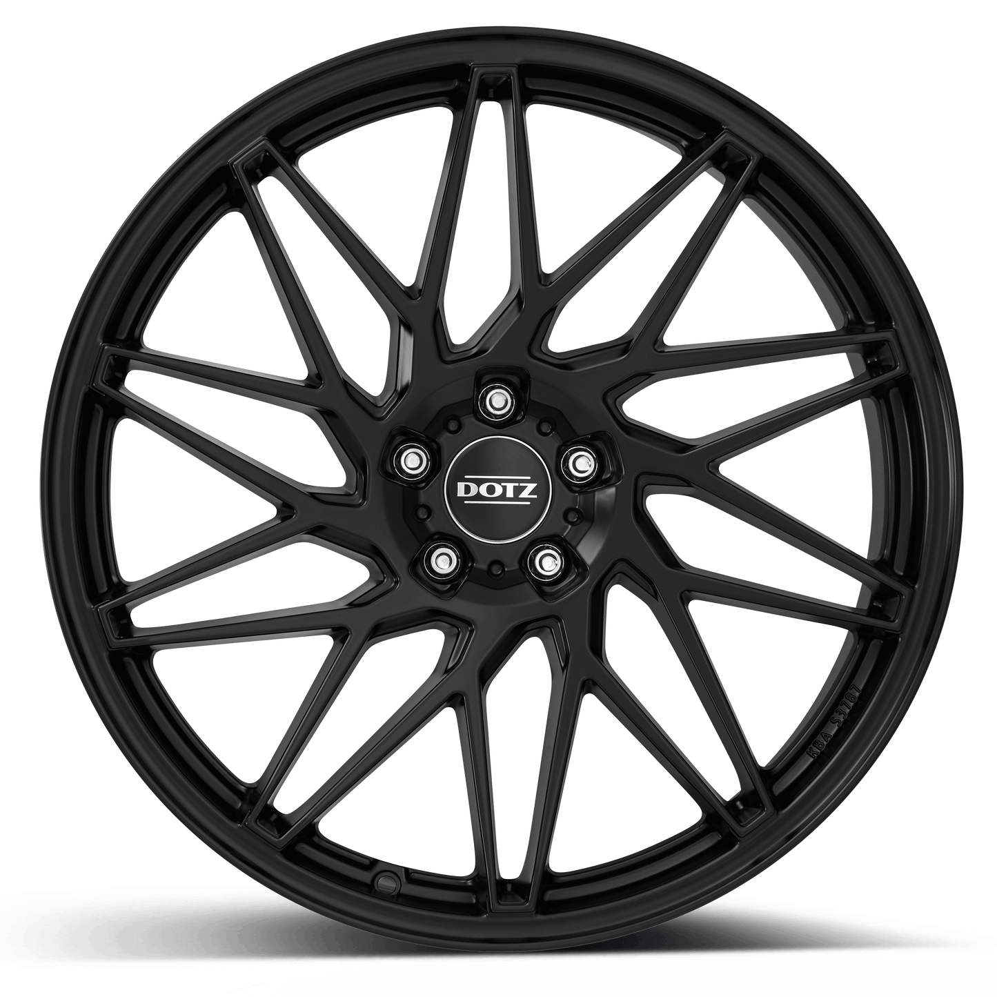 Dotz, Tanaka black, 21 x 10 inch,5x120 PCD, ET 40 in Black Matt Single Rim