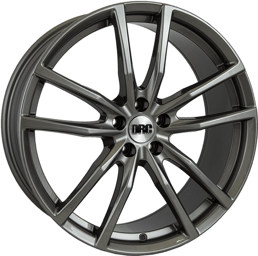 DRC, DGR, 19 x 8.5 inch,5x112 PCD, ET 45 in Gunmetal Single Rim