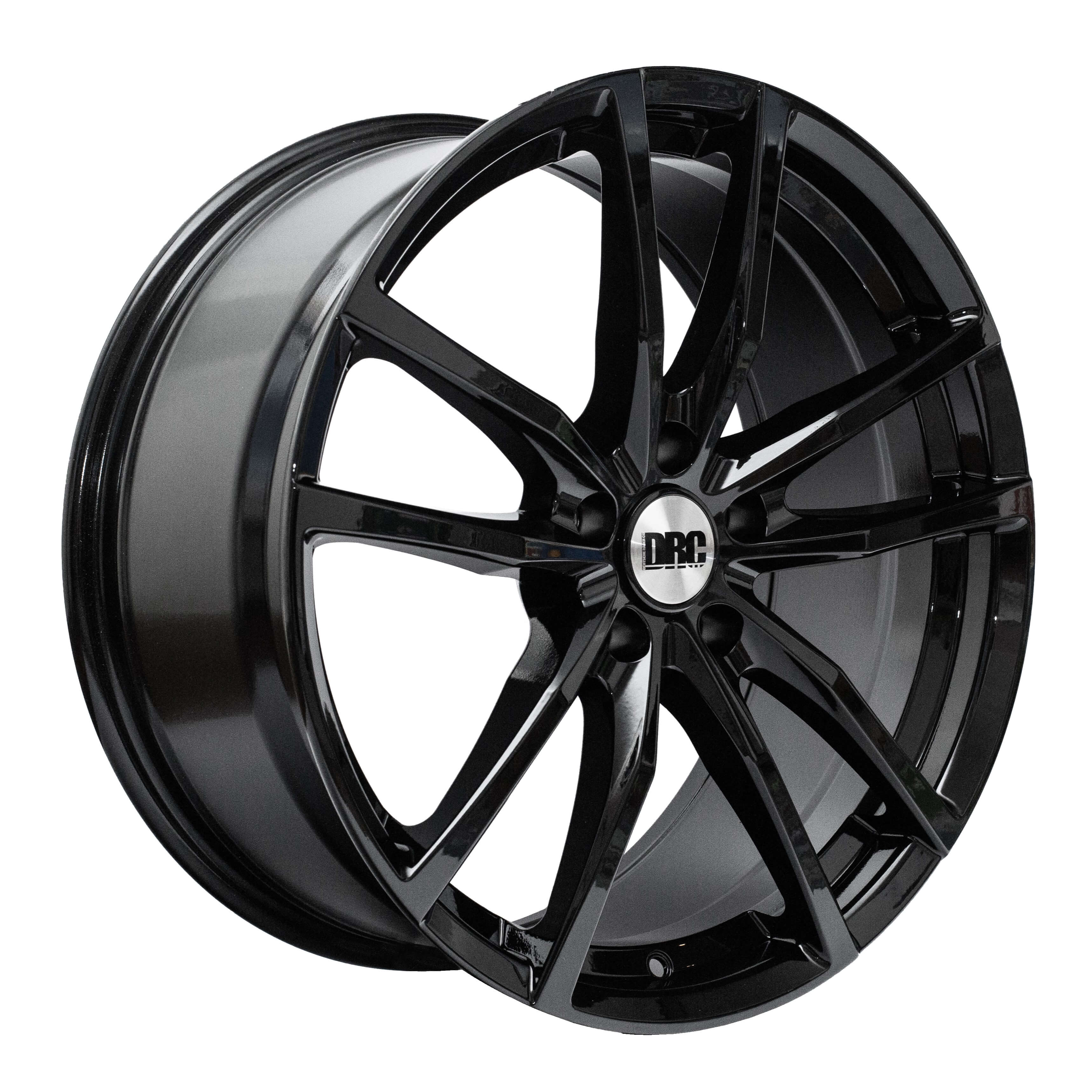 DRC DGR 19 x 8.5 inch 5x112 ET45 Gloss Black alloy wheel