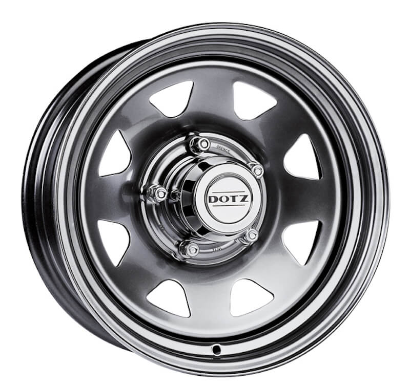 Dotz Dakar 17 x 7 inch 6x114.3 ET30 Silver alloy wheel