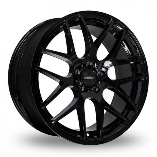 Calibre, Exile-R, 20 x 8.5 inch,5x120 PCD, ET 45 in Gloss Black Single Rim