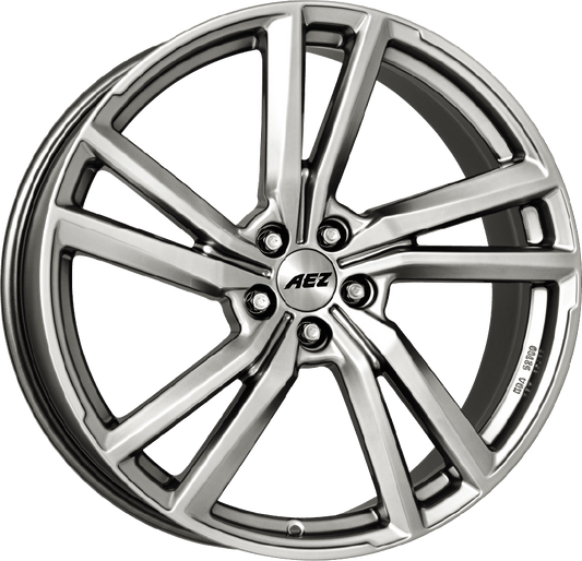 AEZ, North, 18 x 7.5 inch,5x108 PCD, ET 50 in Silver Single Rim