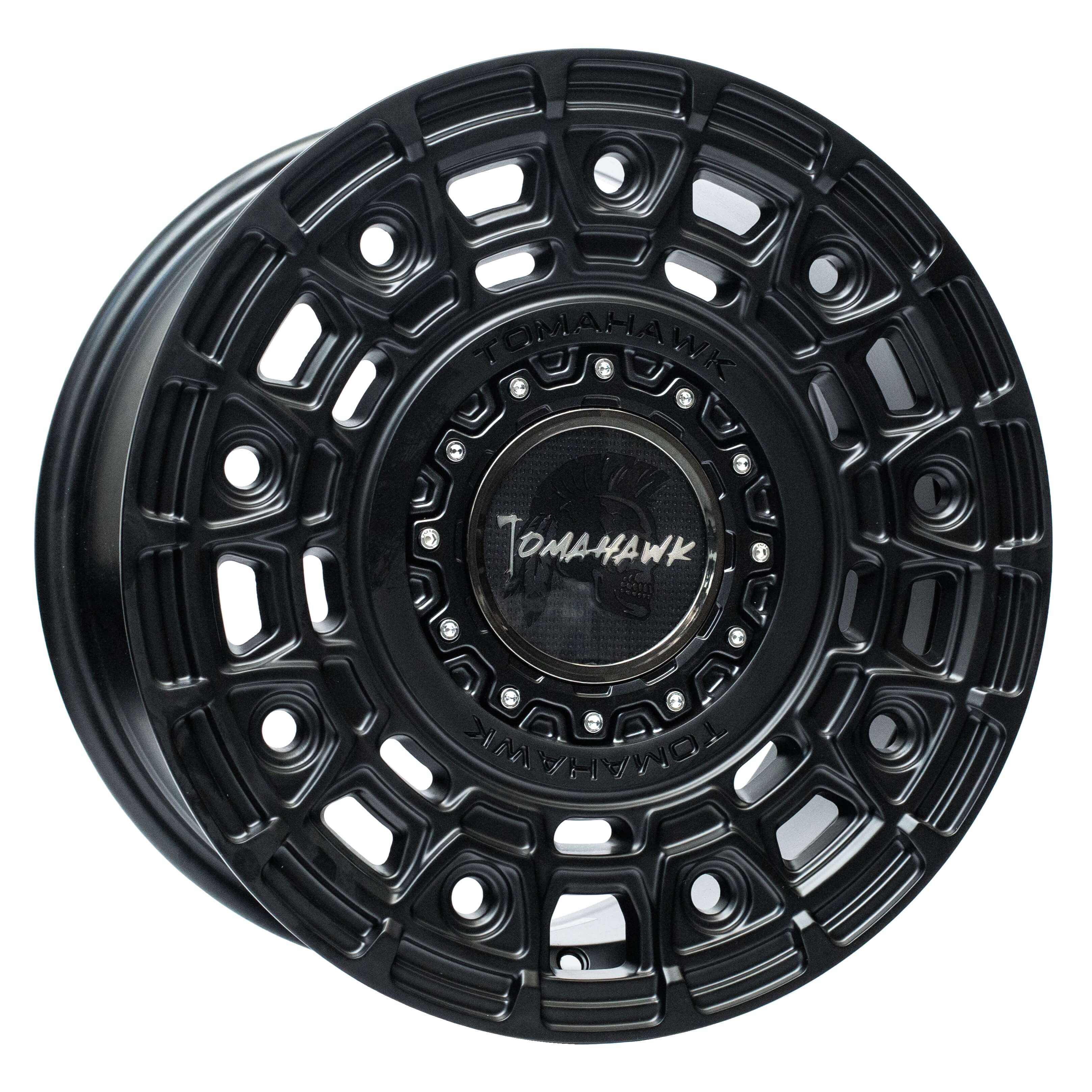 Tomahawk Yakama 17 x 8 inch 6x120 ET35 Matt Black alloy wheel