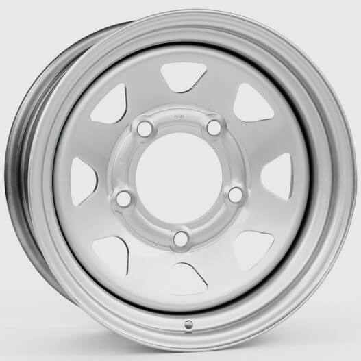 Dotz Pharao 15 x 6 inch 5x139.7 ET45 Silver alloy wheel