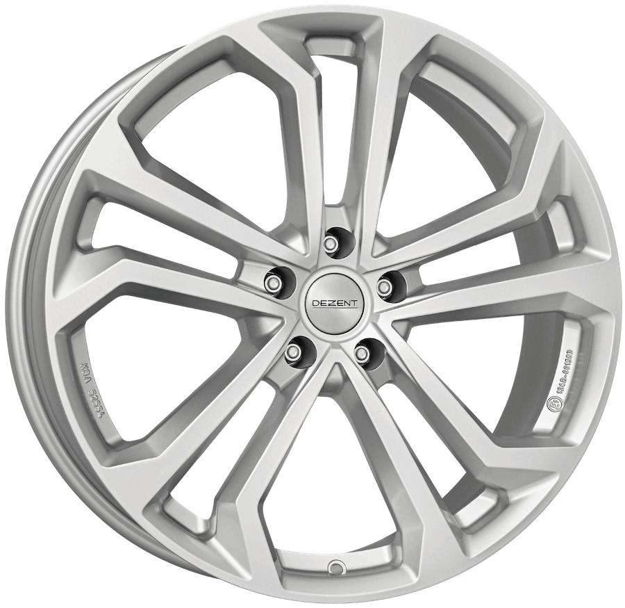 Dezent, TA Silver, 19 x 8 inch,5x112 PCD, ET 38 in Silver Single Rim