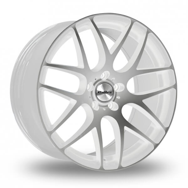 Calibre, Exile-R, 20 x 8.5 inch,5x120 PCD, ET 45 in White/polished Single Rim