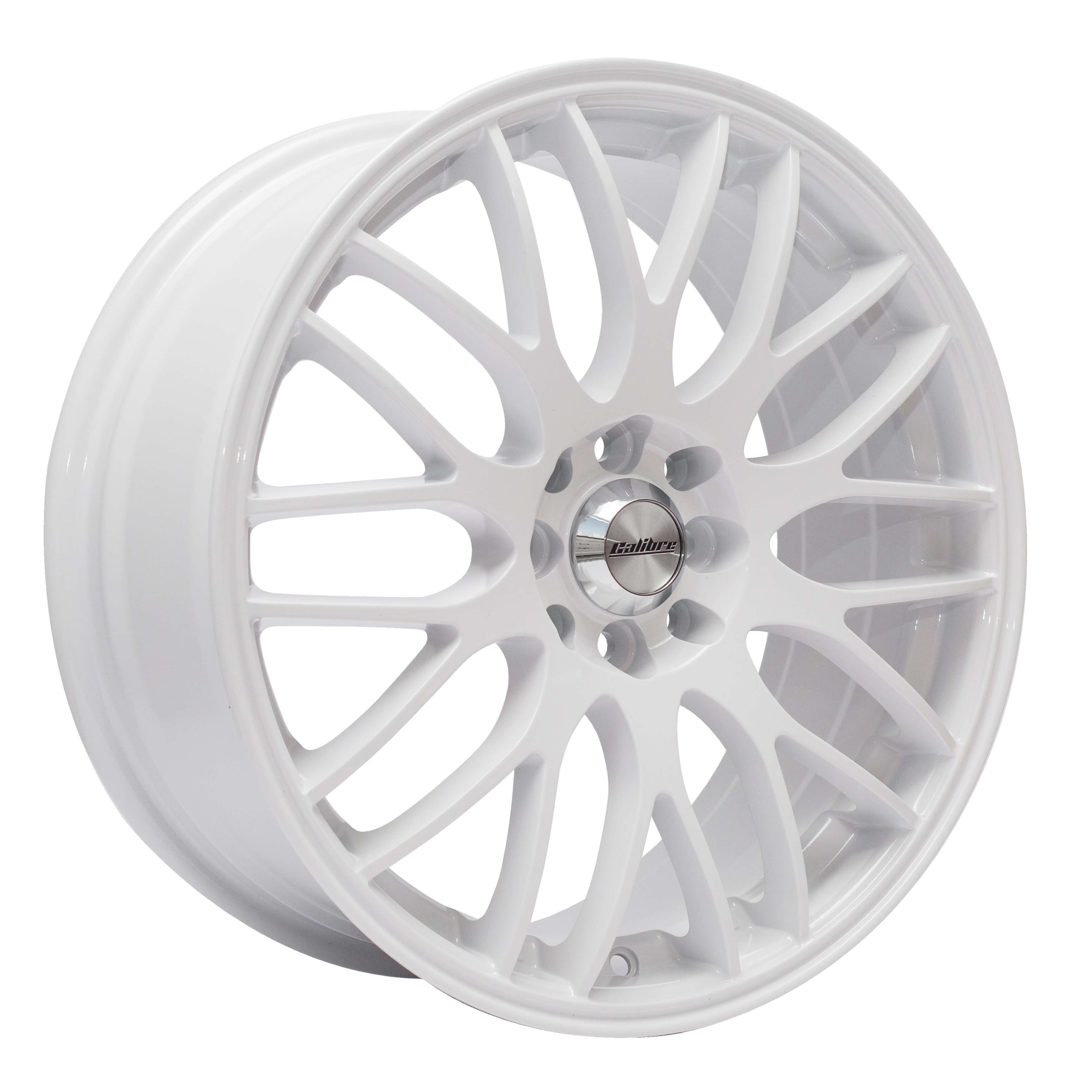 Calibre Motion 17 x 7 inch 4x108 / 4x100 ET40 White alloy wheel