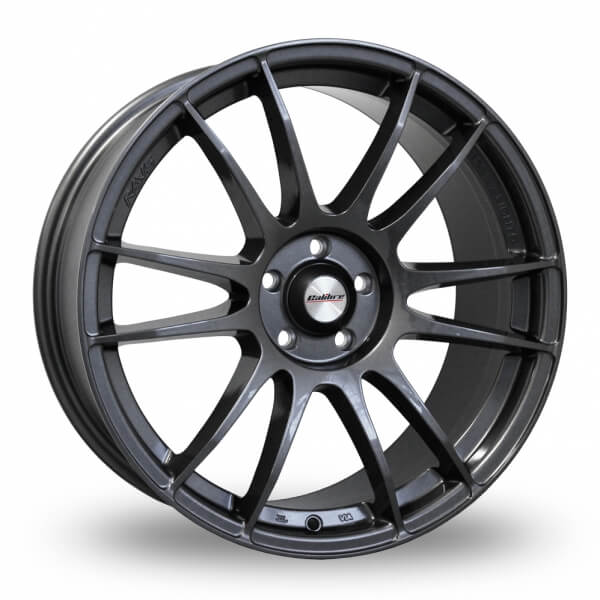 Calibre, Suzuka, 17 x 7.5 inch,4x100 PCD, ET 35 in Gunmetal Single Rim