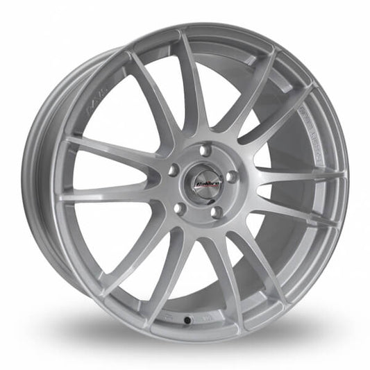 Calibre, Suzuka, 18 x 8 inch,5x112 PCD, ET 45 in Silver Single Rim