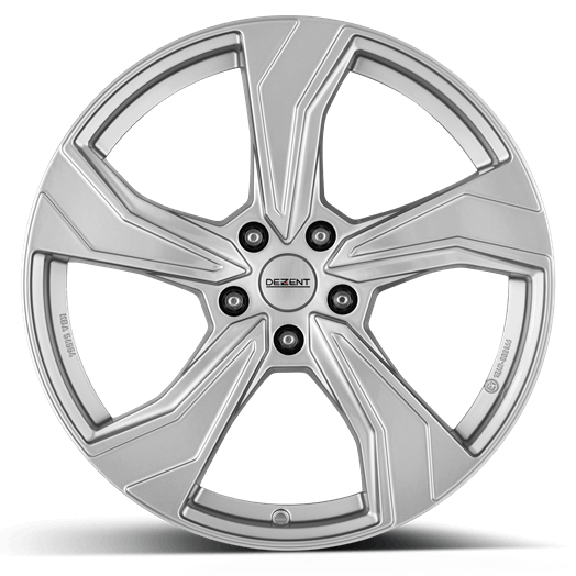 Dezent KB silver 17 x 7 inch 5x114.3 ET52 Silver alloy wheel