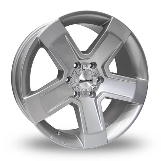 Calibre, Outlaw, 16 x 8 inch,6x139.7 PCD, ET 20 in Silver Single Rim